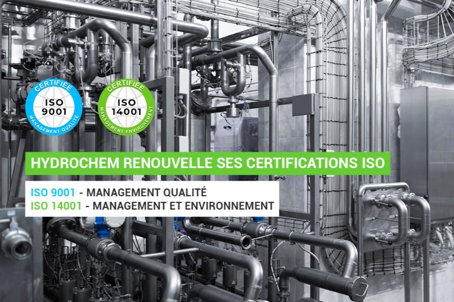 Renouvellement des certifications ISO 9001 & ISO 14001