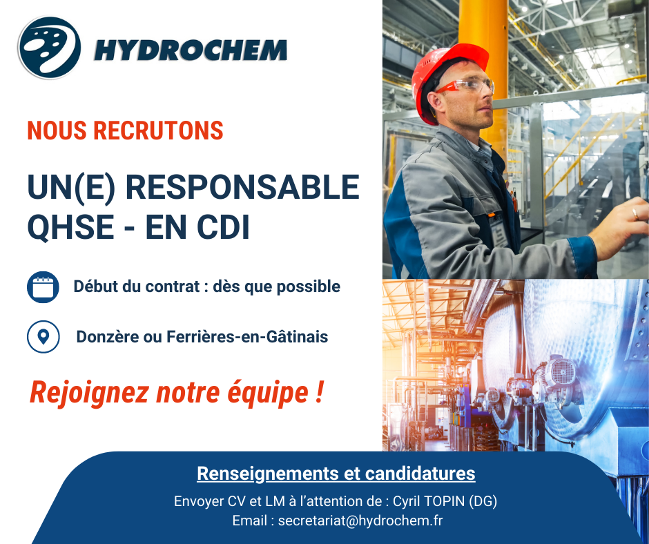 Recrutement Hydrochem